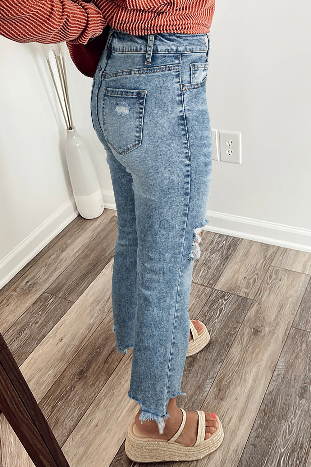 Carefree Cutout Jeans