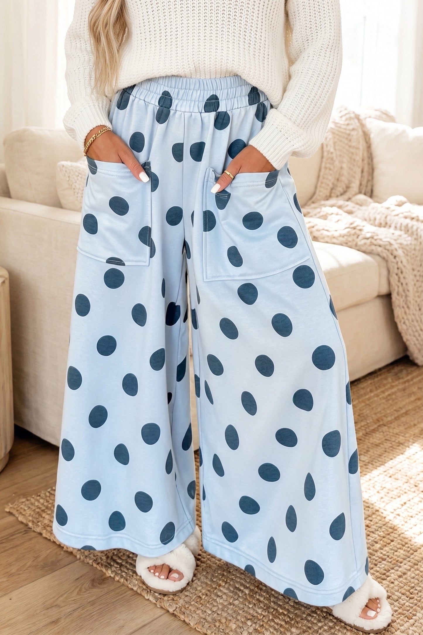 Spot On Wide Leg Pants