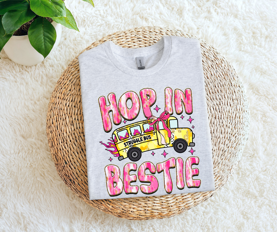Hop In Bestie Tee