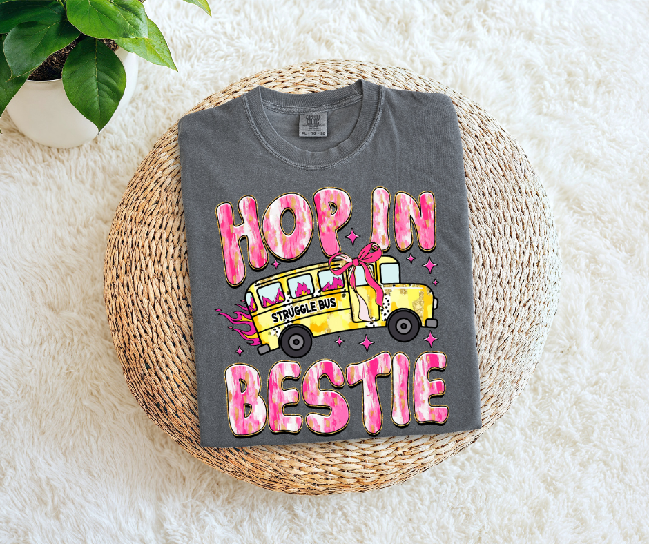 Hop In Bestie Tee