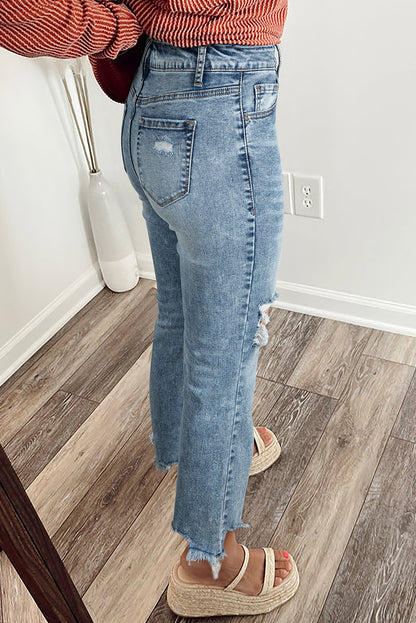 Carefree Cutout Jeans