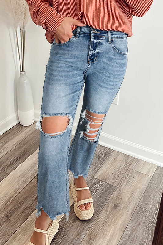 Carefree Cutout Jeans