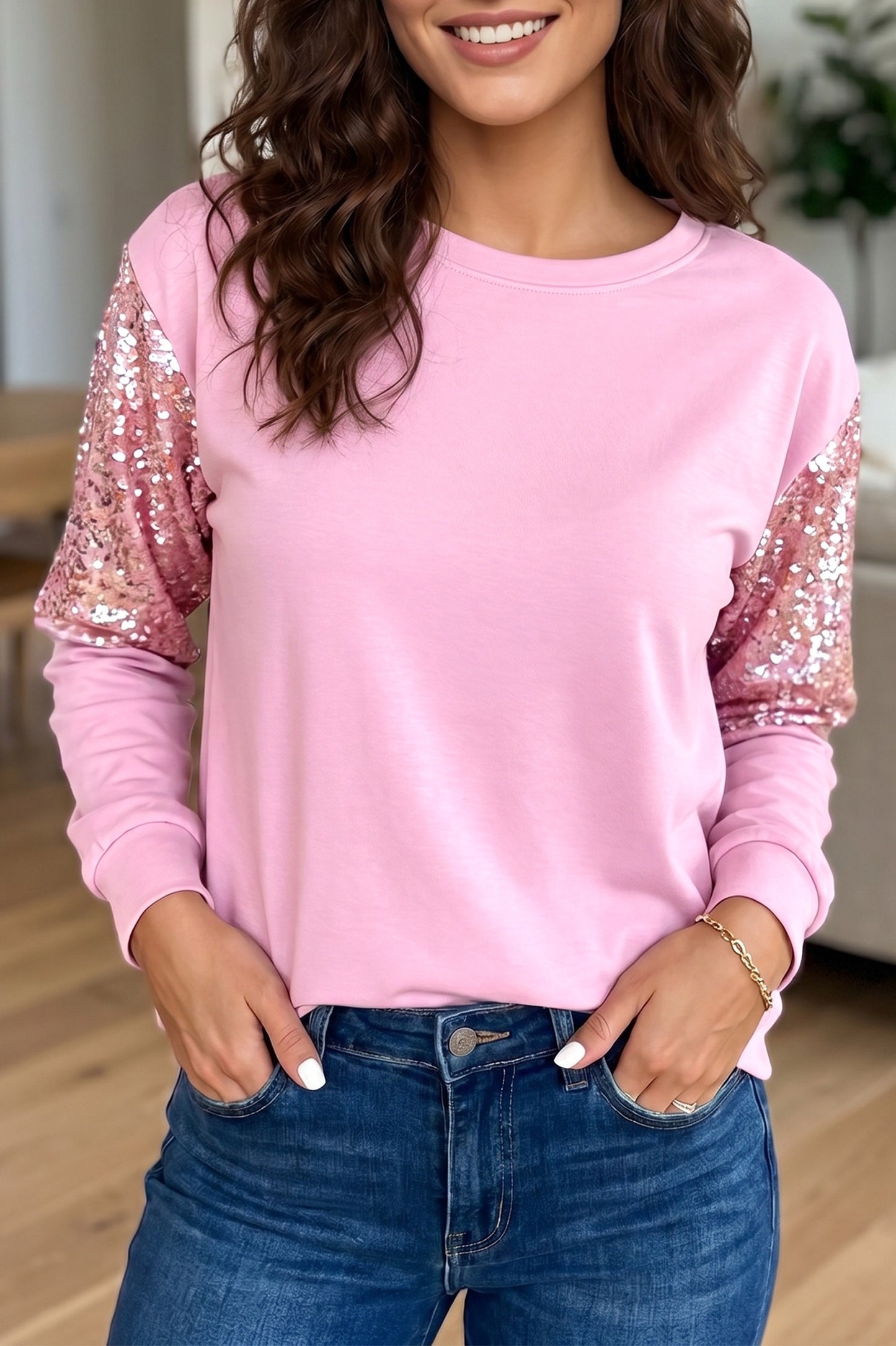 Pretty in Sparkle Top