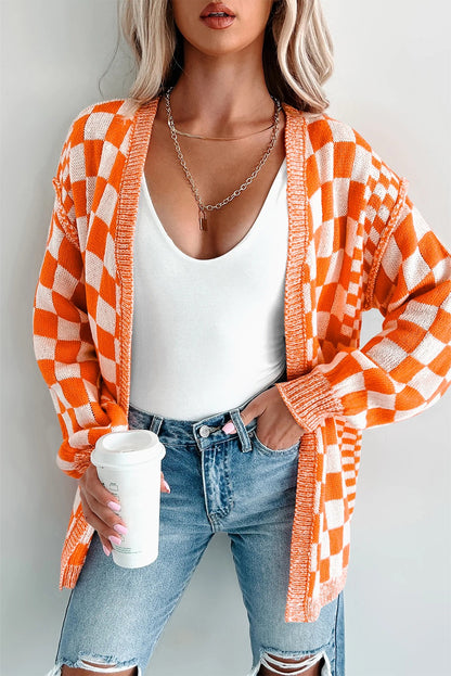 Checkmate Cozy Cardigan