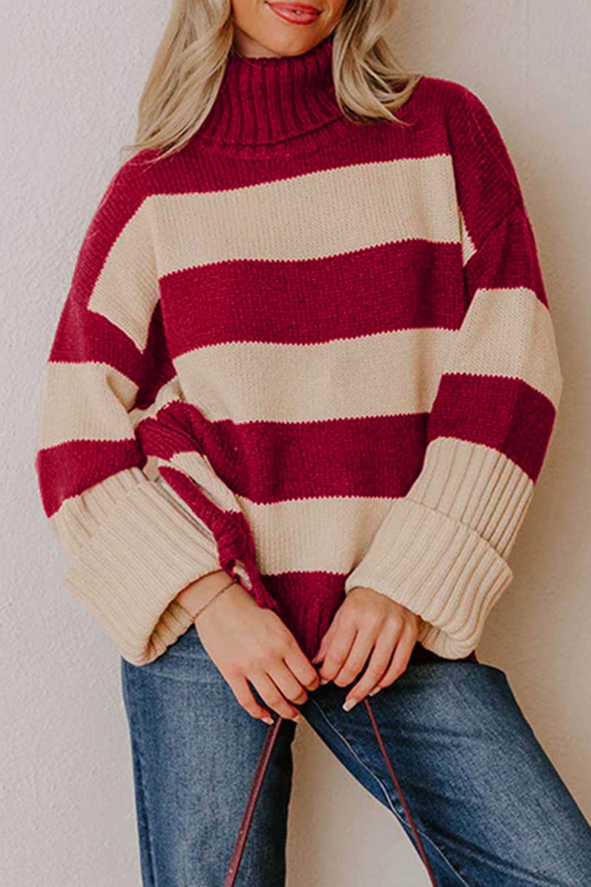 Peppermint Mocha Turtleneck