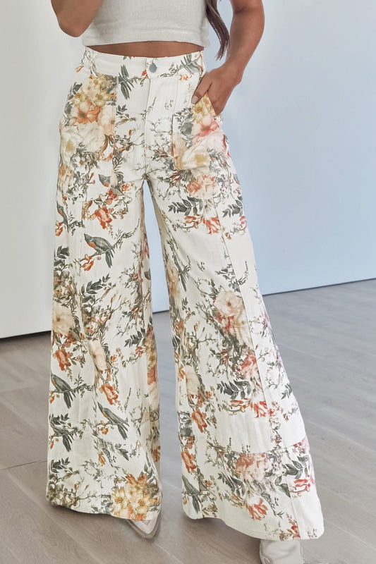 Sunday Stroll Floral Pants
