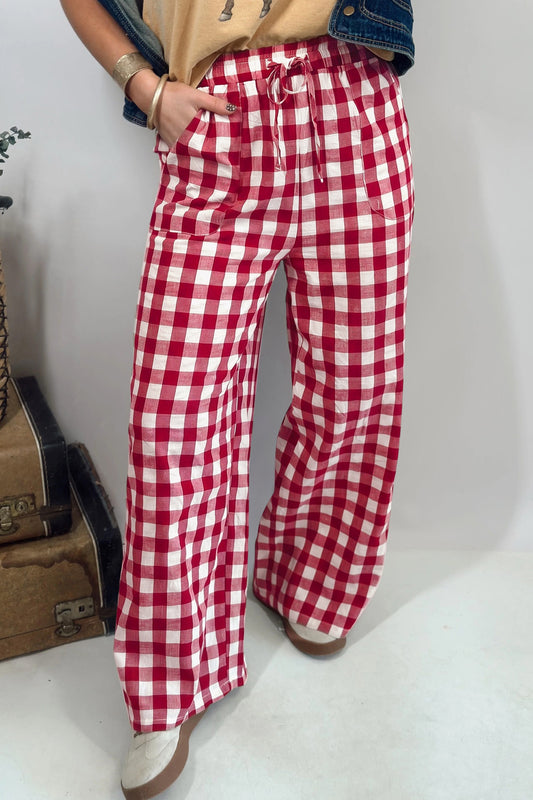 Check Yes Gingham Pants