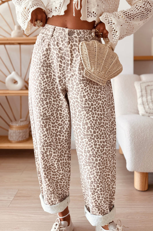 Wild About Leopard Jeans