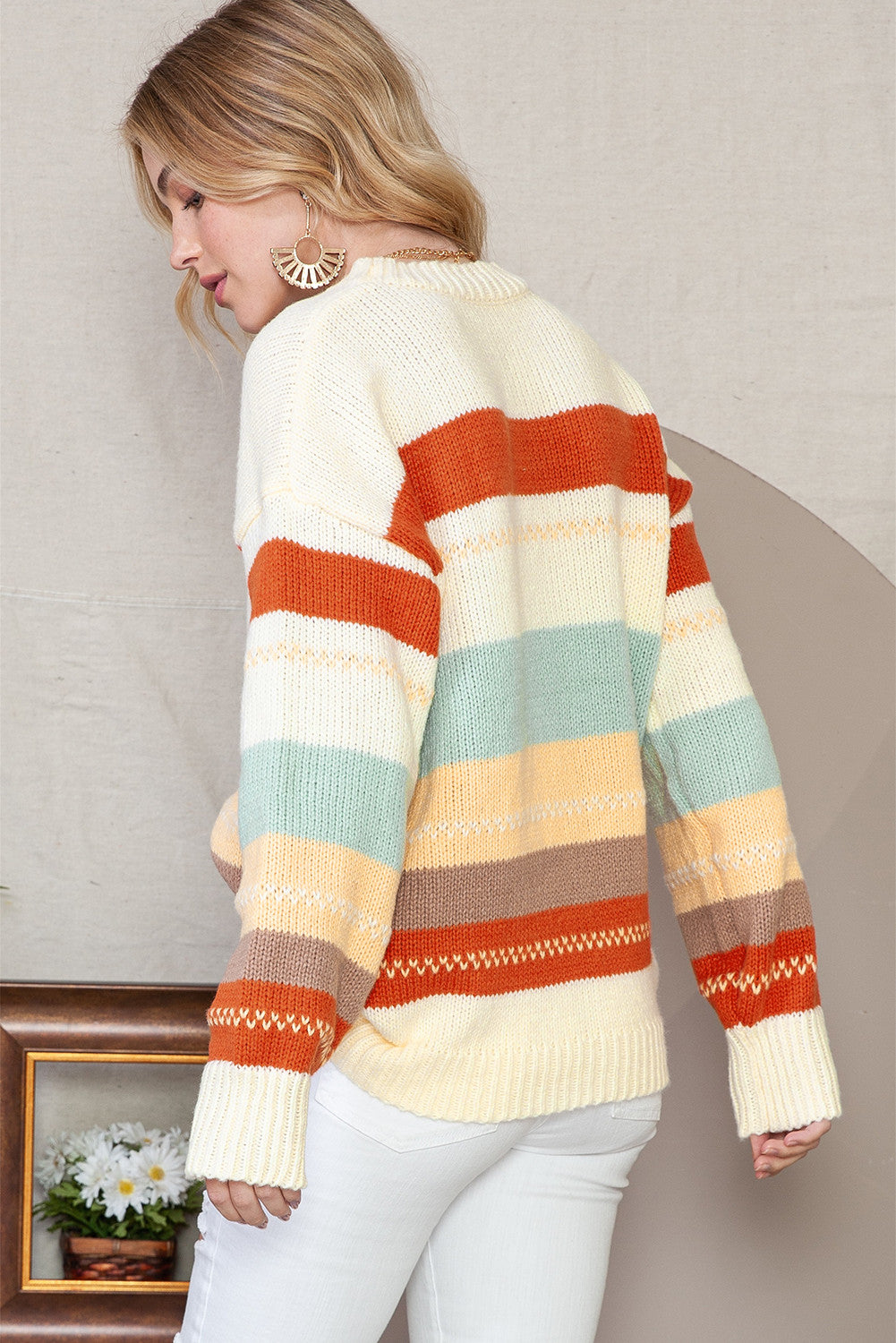 Sunset Hues Sweater