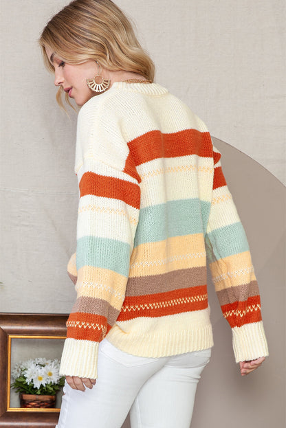 Sunset Hues Sweater